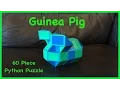 Smiggle Python Puzzle or Magic Ruler Twisty Snake Puzzle Tutorial How to Make a Guinea Pig Shape