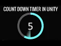 Count Down Timer In Unity C Easy Tutorial In