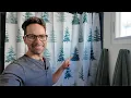 A Christmas Shower Curtain to Transform Your Bathroom Into the Season