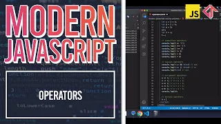 Modern Javascript Course 6 - Operators