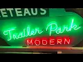 1940 S PACHETEAU S TRAILER PARK PORCELAIN NEON SIGN SOLD FOR 9 995