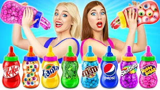 موكبانغ زجاجة كبيرة حلوى شرب التحدي Multi DO Challenge 