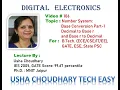 Digital Electronics-Number System-Base conversion Part-1 decimal to base-r and vice-versa
