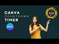 How to add a COUNTDOWN Timer to Canva presentations EASY Canva Tutorial