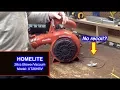 Homelite Blower Vacuum Pull Starter Spring Repair - Cord won t retract