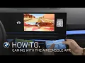 BMW Tutorial Setup and Handling of Gaming in the Car