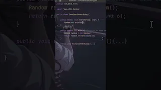 How to code a Random number generator in java