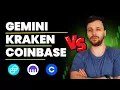 Gemini vs Kraken vs Coinbase The Exchange for Traders Revealed