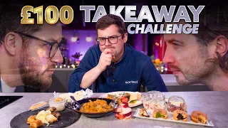 Download £100 Takeaway Challenge | Can we IMPRESS THE CHEF | Sorted Food MP3