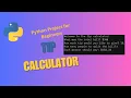 Learn Python by building a TIP CALCULATOR app