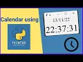 How to make a Calendar App using Python UI