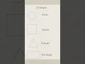 2D Shapes square