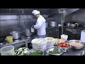 Head Chef Cooking 6 Curries Rice Pakoras Medu Vada Rotis Healthy Wealthy Indian Restaurant