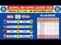 Download Lagu Jadwal Liga 1 2025 Pekan ke 7 - Persita vs Persib - Borneo FC vs Persija - Liga 1 Indonesia 2025