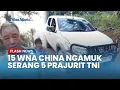 Rekaman 15 WNA China Ngamuk Bawa Sajam hingg Alat Setrum Serang 5 Prajurit TNI di Tambang Emas