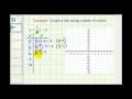 Ex 2 Graph a Linear Equation Containing Fractions Using a Table of Values
