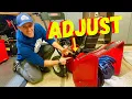 HOW TO TIGHTEN AN AUGER BELT ON A CRAFTSMAN MTD OR CUB CADET SNOWBLOWER TO THROW FARTHER