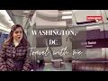 How to travel to Washington DC from Baltimore Take a bus or a train Washington DC USA - Ep 7