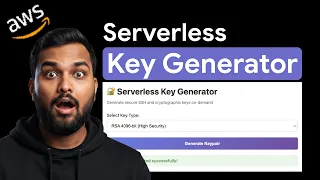 I built a Serverless KeyGen App on AWS with SQS Lambda API Gateway S3 Terraform Hands-on Demo