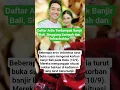 Download Lagu Daftar Artis Terdampak Banjir Bali, Singgung Sampah dan Infrastruktur‼️#shorts #artist