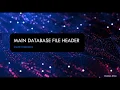 SQLite Main Database File Header - Part 1