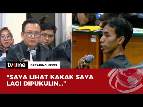 Rambut Dibakar! Reynaldi Cerita Penganiayaan Sadis yang Dialami Bersama Saka Tatal