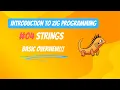 Strings in zig Basics