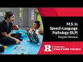 Rutgers SHP Speech-Language Pathology SLP Program Overview