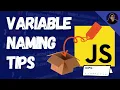 Writing Good Variable Names in JavaScript JavaScript for Beginners