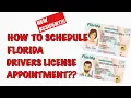 HOW TO MAKE A FLORIDA DRIVER LICENSE ONLINE APPOINTMENT NEW FLORIDA RESIDENT DRIVER LICENSE