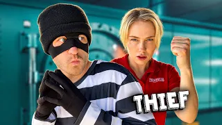 Stopping a robbery