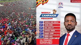 LIVE H E BOBI WINE PAKWACH MADI OKOLLO CAMPAIGN RALLY Viral Bobiwine 