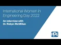 International Women in Engineering Day