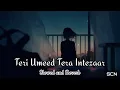 Teri Umeed Tera Intezar | Slowed And Reverb | Rishi Kapoor ,Divya Bharti | SCN Lofi Songs