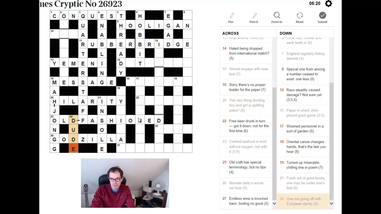 How to solve The Times crossword: 1 Jan 18