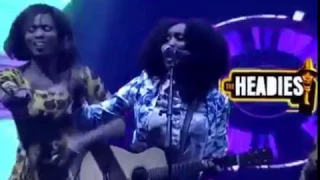 aramide performs funmi lowo at the headies 2016 ft ras kimono