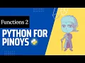 P4P Python Functions How to Define a Function