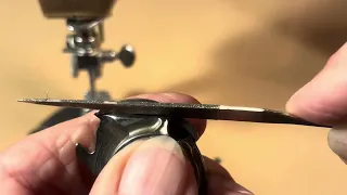 SINGER 401-A HOW TO SET THE THREAD GAP THREAD IT CORRECTLY ONE OF THE BEST EVER MADE 521