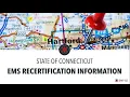 Connecticut EMS Recertification Requirements EMT-CE com