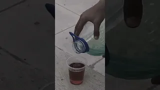 خلطت بنزين اخضر مع بنزين احمر طلع لون غريب عبوط تجارب 