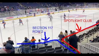 My Seats at UBS Arena Section 117 Row 2