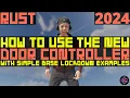 RUST Electrical How To Use THE NEW DOOR CONTROLLER With Simple Base Lockdown Examples 2024