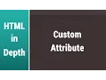 Arabic Html Lessons - Learn Custom Attributes with Examples