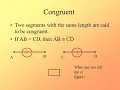 1 2 Segment Addition Postulate