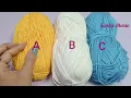 Crochet:The Most Beautiful Granny Square Ever! 😍 Moon & Clouds Crochet Tutorial
