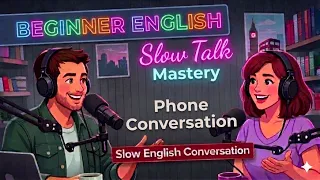 How to Speak English on the Phone: Easy Phrases & Practice | Slow Talk Mastery