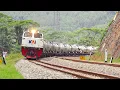 KERETA API PANJANG‼️ MENEMUKAN 19 KERETA API TANGKER DAN SEMEN DI PERLINTASAN DAN TIKUNGAN