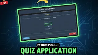 Python Quiz App in Just 2 Minutes Full Project Tutorial Python Mini Project