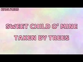 Taken By Trees - Sweet Child O' Mine LYRICS