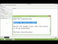 Weka Preprocessing Classification Demo